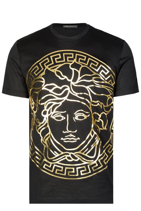 medusa head versace t shirt|versace medusa logo shirt.